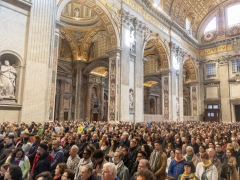 Authentic art is always an encounter with a truth that calls to us, pope says