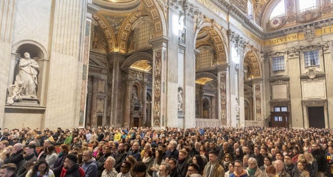 Authentic art is always an encounter with a truth that calls to us, pope says