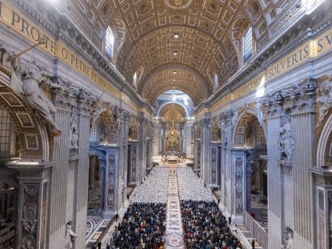 Selfless service an ‘essential dimension of your being,’ pope tells new deacons