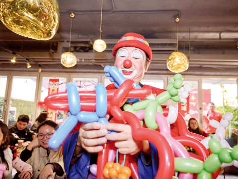 Pastoral centre holds party to bring festive joy