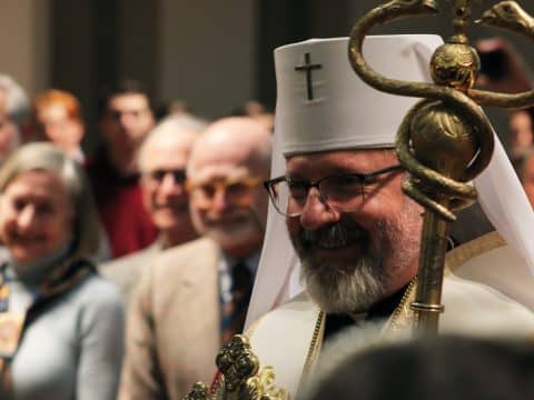 ‘Lies and death will never have a final word’ says Ukraine archbishop on visit to US