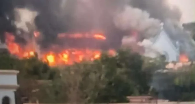 Myanmar junta torches Catholic cathedral in Kachin Myanmar junta torches Catholic cathedral in Kachin