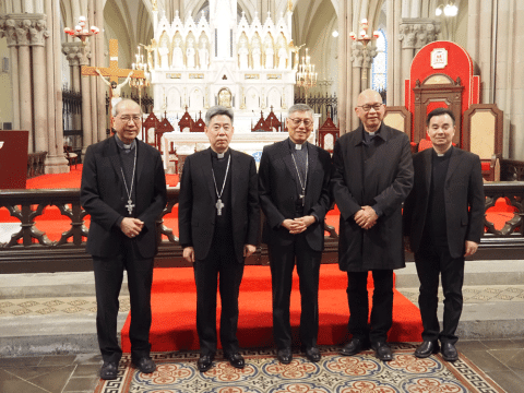 Hong Kong and Shanghai dioceses deepen friendship through Cardinal Stephen’s historic visit