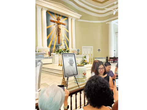 Singapore’s Catholics remember the pope who visited them 