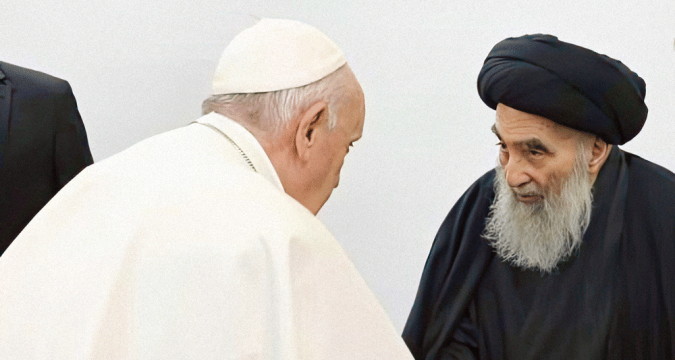 Pope Francis, Ayatollah al-Sistani talked about real life, beyond academic dialogue Pope Francis, Ayatollah al-Sistani talked about real life, beyond academic dialogue