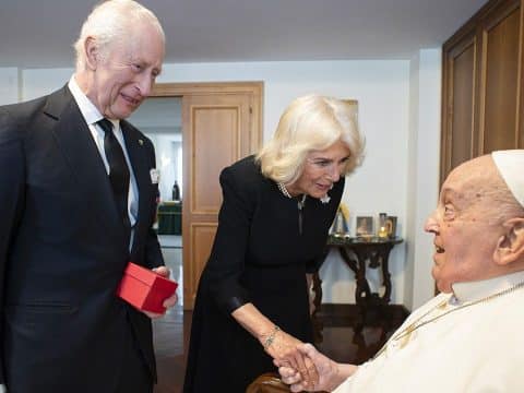 Pope Francis visited by UK’s King Charles and Queen Camilla on their anniversary