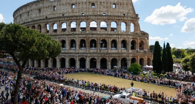Pope spent his pontificate going to peripheries; at his funeral, they came to him