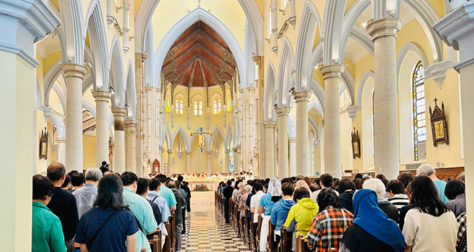 Build up the kingdom of God as companions journeying in the synodal manner, Cardinal Stephen says at Chrism Mass