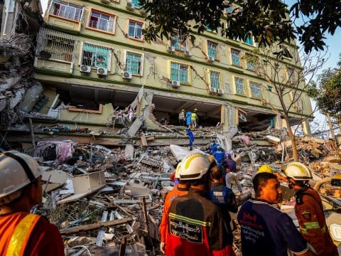 Emergency response to Myanmar earthquake