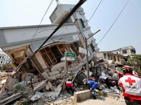 Junta restrictions blamed for halt in Myanmar quake aid