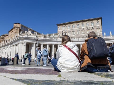 Pope’s condition slowly improving after return to Vatican