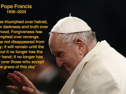 The pope who smelled of his sheep passes away on Easter Monday, aged 88