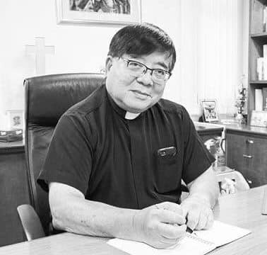 Father Francis Lau returns to the Father