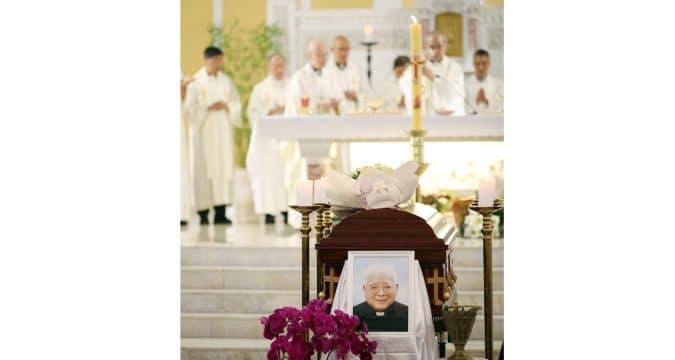 Father Francis Lau laid to rest