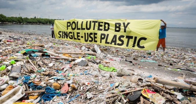 Activists decry use of plastics in Philippine road construction initiative