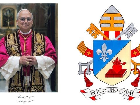 Pope Leo XIV’s motto and coat of arms
