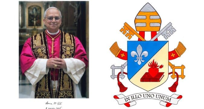 Pope Leo XIV’s motto and coat of arms