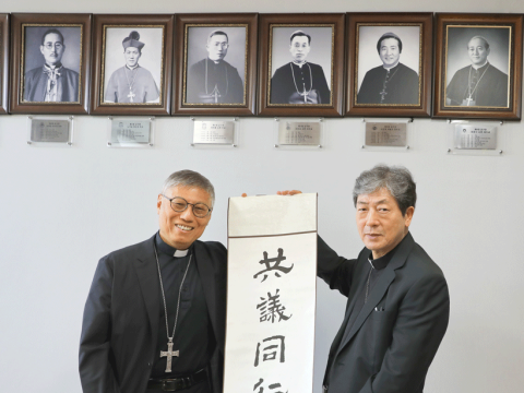 Cardinal Stephen in Korea and Japan on journey of unity and dialogue 