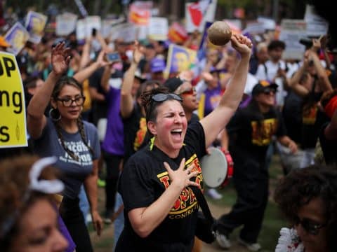 Calls for prayer, restraint, immigration law reform amid Los Angeles protests