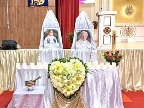 Society of Divine Word mourns the loss of Father Lino and Father Peter in Mass