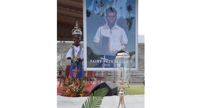 Papua New Guinea honours first saint with  Thanksgiving Mass