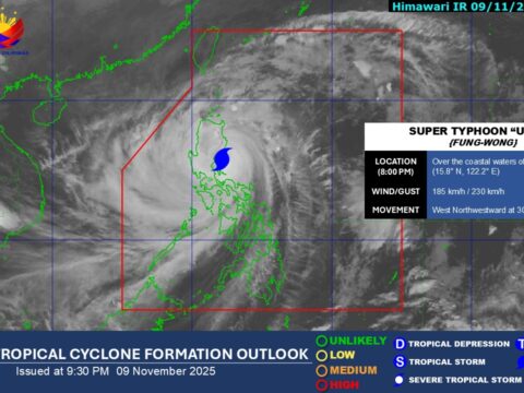 Super Typhoon Fung-wong displaces 1.4 million people in the Philippines