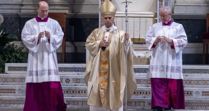 Church is a construction site on solid foundation, pope says