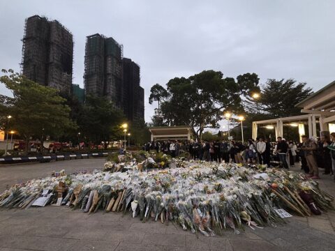 Pray for migrant workers who lost their lives in Wang Fuk Court fire Pray for migrant workers who lost their lives in Wang Fuk Court fire