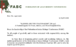 Asian bishops  issue statement expressing solidarity with Pope Leo XIV, calling for end to violence,...