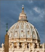 The dome of St. Peter's Basilica. Photo: CNS