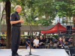 Bishop Ha leads prayer gathering at Charter Garden