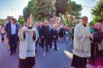 The procession to the former residence of Father Allegra in Sicily the Franciscan provincial in Sicily.