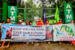 Indigenous Dumagat people from Quezon and Rizal, together with the Stop Kaliwa Dam Network, protest against the mega-dam project. Photo: UCAN/supplied