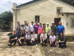 Mission ambassadors on a pilgrimage to Sai Kung led by Father Benedict Lam.