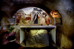 The small Chapel of the Nativity built in the grotto at the heart of the Sanctuary of Greccio, Italy. File photo: CNS