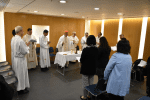 Feast day of patron saint of aviation celebrated at airport