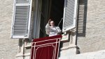 Pope Francis waves to the faithful in St. Peter's Square (Vatican Media)