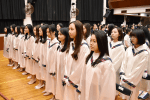 Graduates of St. Paul’s Convent School during the Speech Day on November 21.