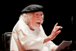 Father Cardenal speaking during a celebration for his 90th birthday at the National Theatre Ruben Dario in Managua, Nicaragua, on 27 January 2015. File photo: CNS/Reuters