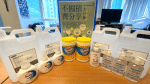 The Justice and Peace Commission is receiving the donation of masks, hand sanitsers and sanitising detergents to be sent to marginalised families.