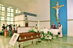 Sister Yuen’s funeral Mass at the chapel of St. Raphael’s Catholic Cemetery, Cheung Sha Wan on March 27.
