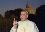 Pope John Paul I, the ‘smiling pope’ at the Vatican in 1978. Photo: CNS/L’Osservatore Romano)