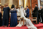 A Filipino couple exchanges marital vows. File photo: UCAN/Mark Saludes