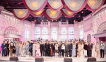 Donors and sponsors together with Cardinal Tong, Father Yim, representatives of the Friends of Caritas as well as performers in the charity show.