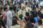 Bishop Villarojo after his installation on 21 August 2019. Photo: UCAN/Roy Lagarde