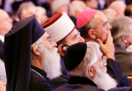 Leaders of different faiths listening during the opening ceremony of the King Abdullah Bin Abdulaziz International Centre for Interreligious and Intercultural Dialogue in Vienna. Photo: CNS/Reuters