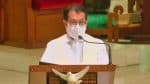 Father Dominic Lui speaking during the Mass for Pro-Life Day. Photo:Screenshot/Facebook of Diocesan Pastoral Centre for Marriage and the Family