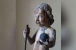 The Malitbog image of the Child Jesus. Photo: UCAN/Diocese of Maasin