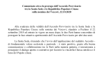 Holy See-China provisional agreement on appointment of bishops extended for two years