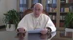 Pope Francis speaks in a recorded message for the October 10 TEDx event. Photo: CNS/Vatican Press Office